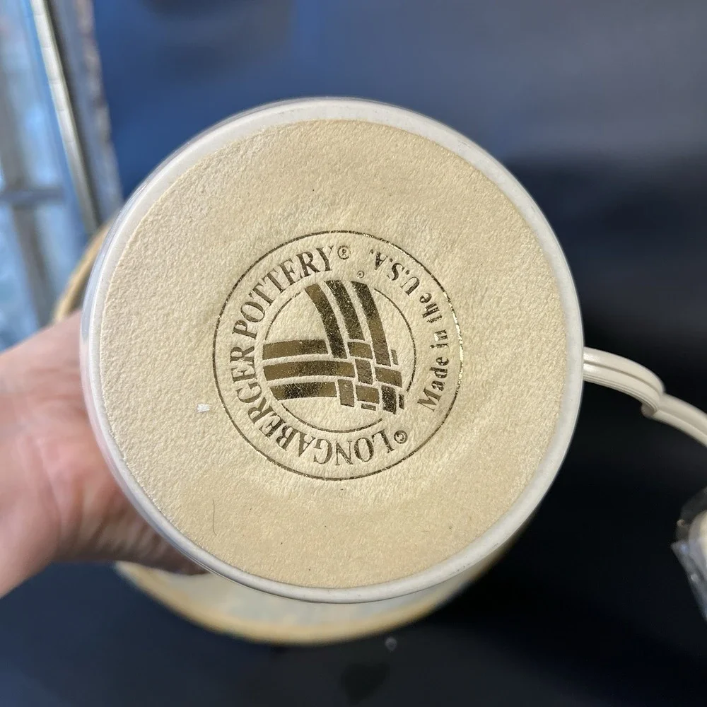 Longaberger vtg woven
